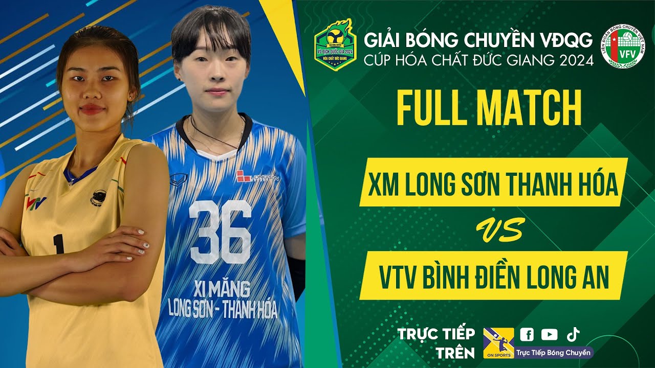 Full Match | XM LS Thanh Hóa vs VTV Bình Điền Long An | Cai Xiaoqing đấu bùng nổ đưa xứ Thanh On Top