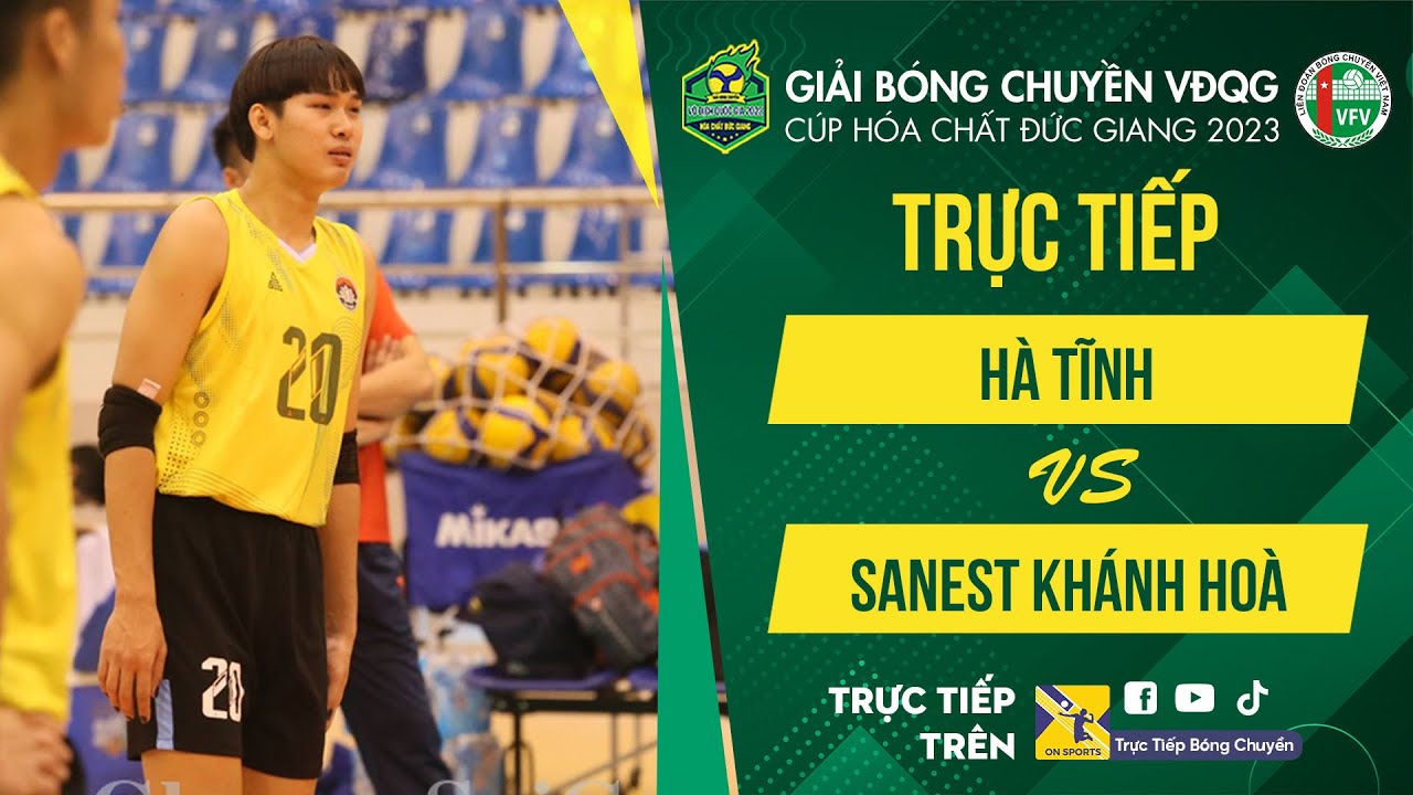 🔴Trực tiếp: HÀ TĨNH vs SANEST KHÁNH HOÀ | Bảng C - Nam Giải bóng chuyền VĐQG 2023