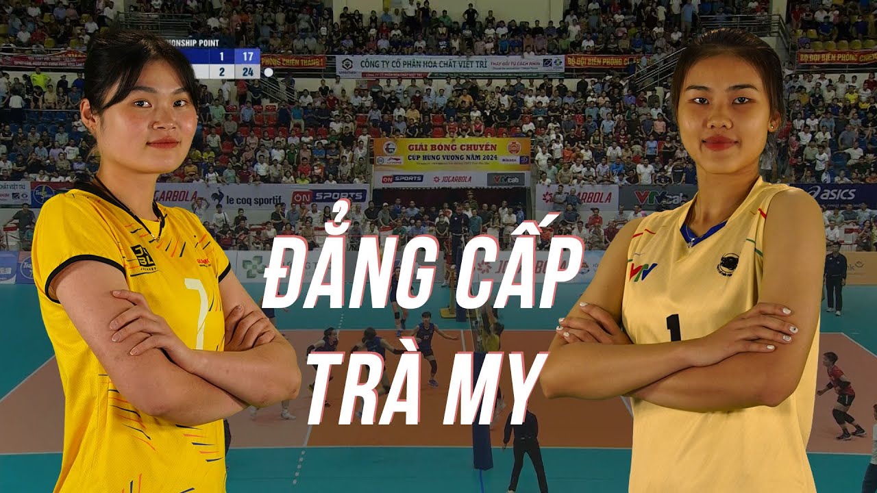 Trà My gánh team như một ngoại binh, tuổi trẻ tài cao | Geleximco Thái Bình vs VTV Bình Điền Long An