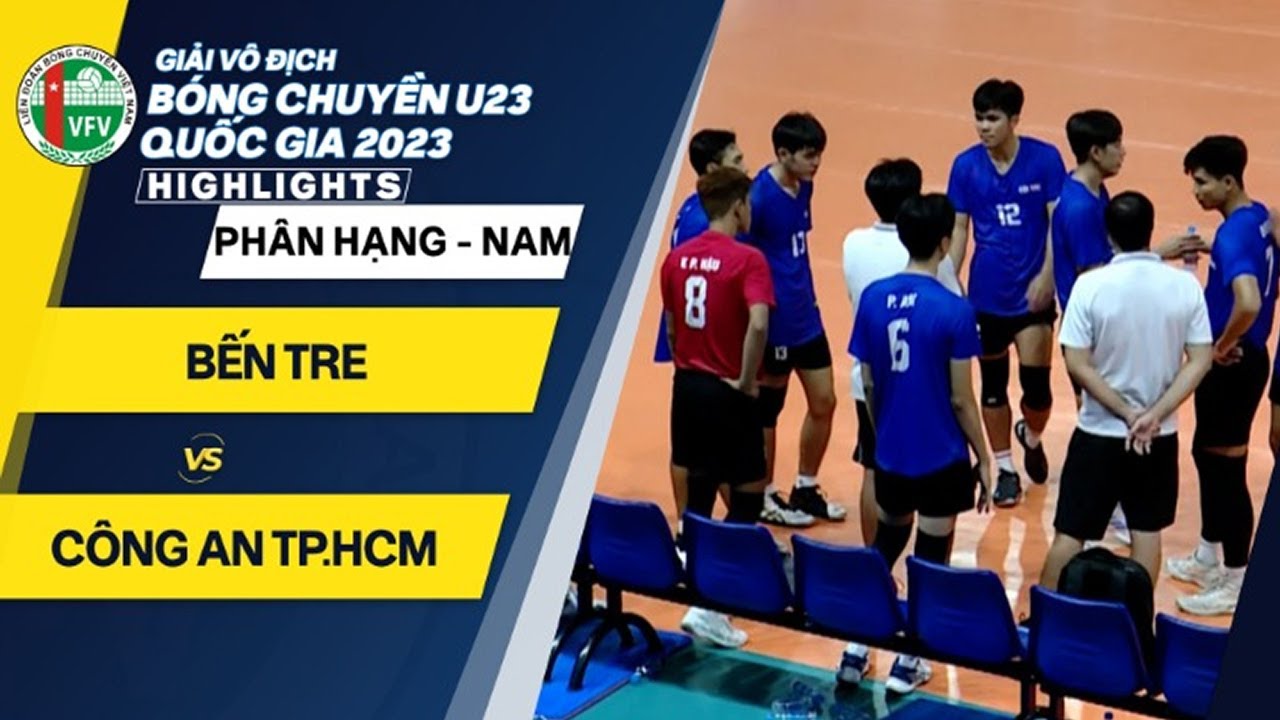 Highlights Bến Tre vs Công An TP Hồ Chí Minh | Giải vô địch bóng chuyền U23 QG 2023