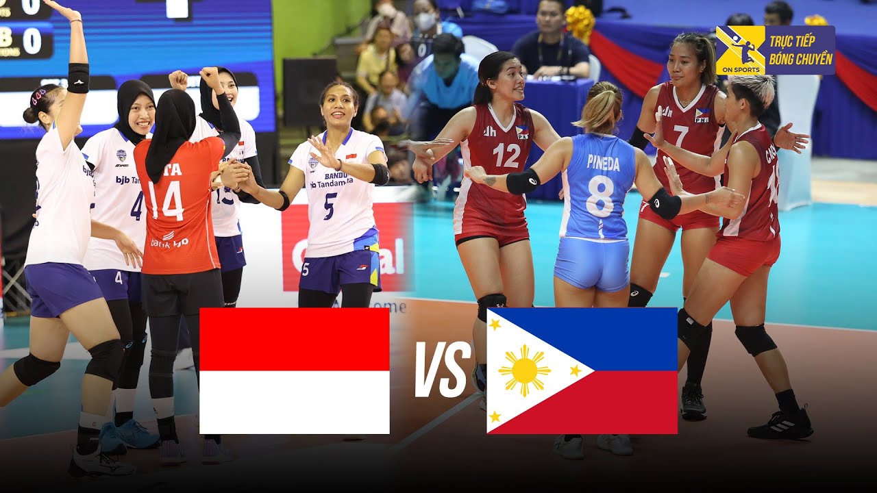 Màn so tài kịch tính, rượt đuổi set point không ngừng nghỉ | PHILIPPINES vs INDONESIA