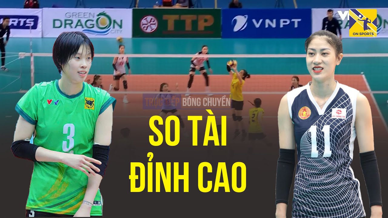 Thanh Thúy - Kiều Trinh so tài và Màn lội ngược dòng đỉnh cao trước Long An của các cô gái Quân Đội