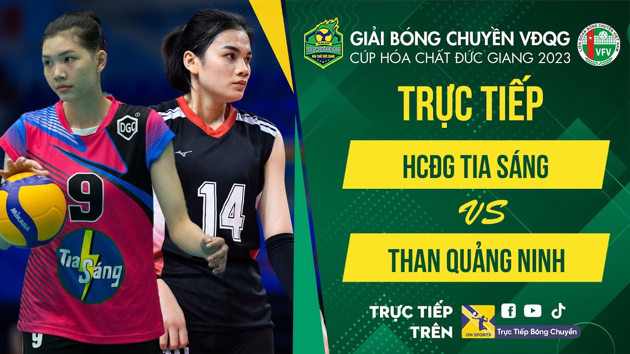 🔴Trực tiếp: HCĐG TIA SÁNG vs THAN QUẢNG NINH | Bảng D - Nữ Giải bóng chuyền VĐQG 2023