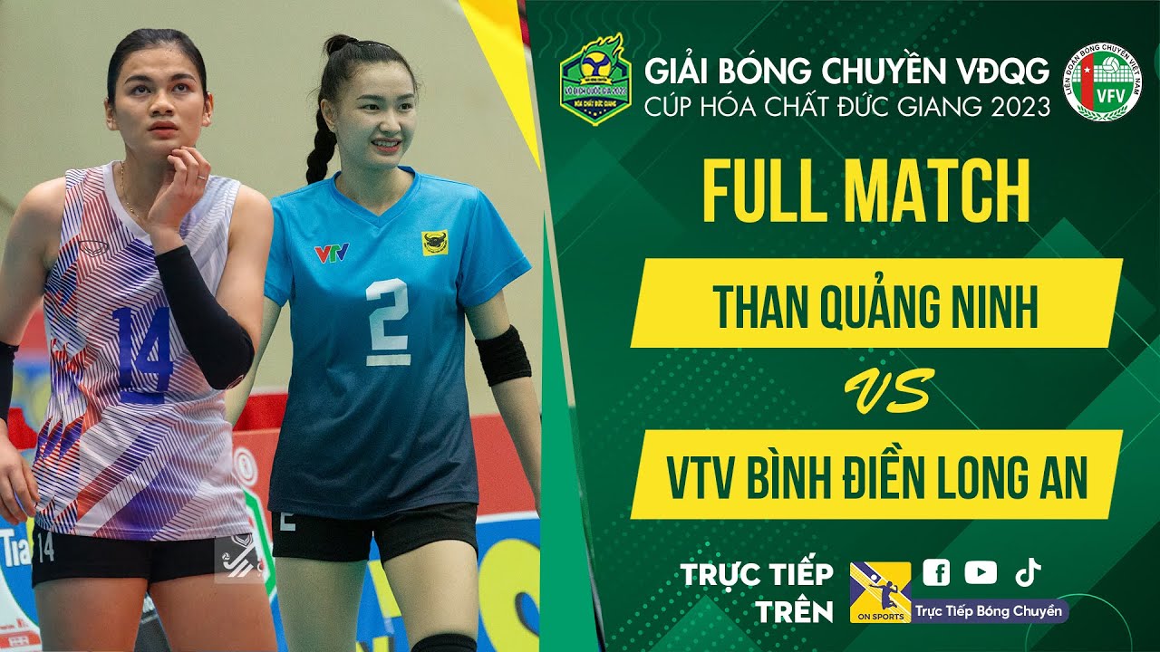 Full Match | THAN QUẢNG NINH vs VTV BÌNH ĐIỀN LONG AN | Vòng 2 - Giải bóng chuyền VĐQG 2023