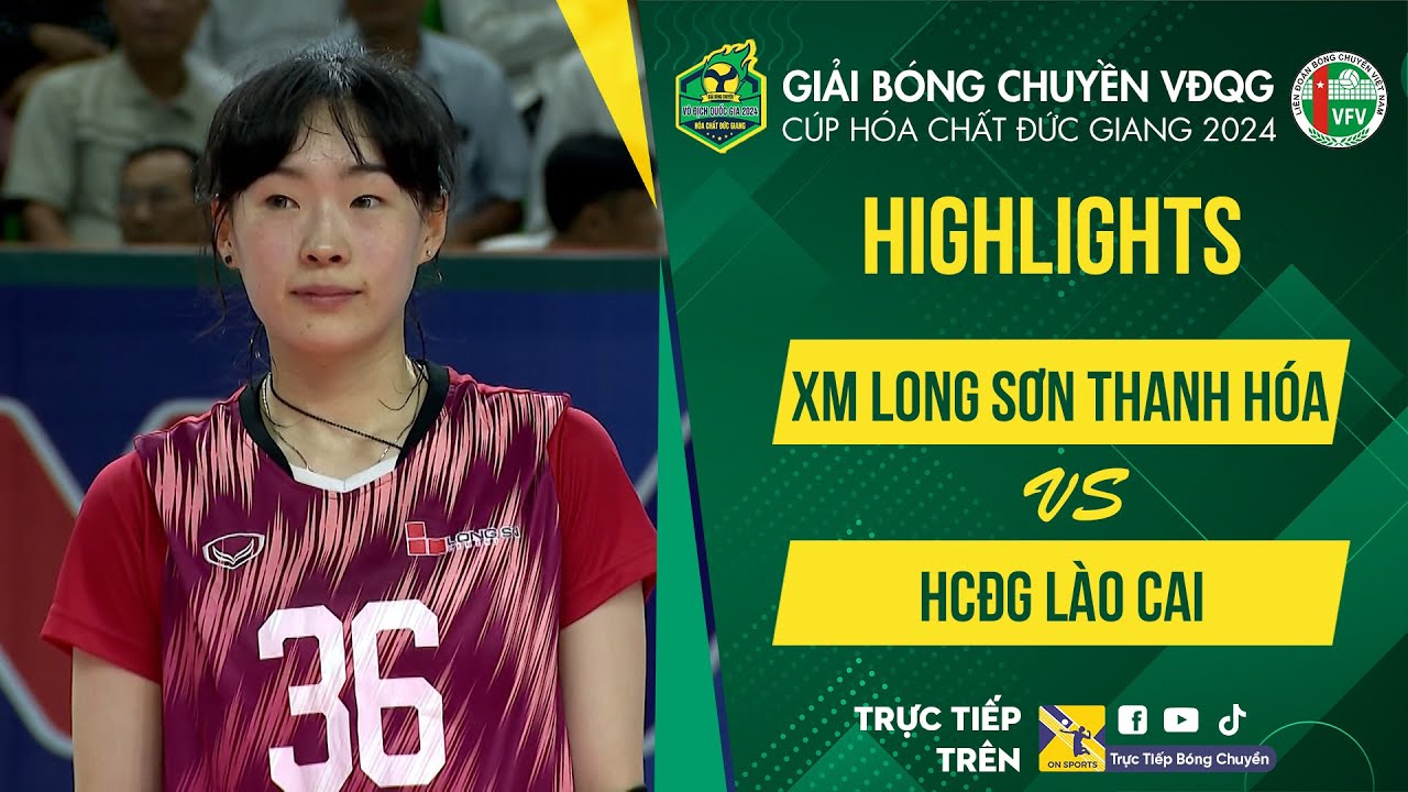 Highlights XM LS Thanh Hóa vs HCĐG Lào Cai | 5 set kinh điển - đẳng cấp Cai Xiaoqing, chấn động VN