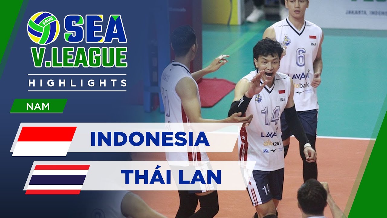 Highlights Indonesia - Thái Lan | Bóng chuyền Nam - SEA V.League 2023