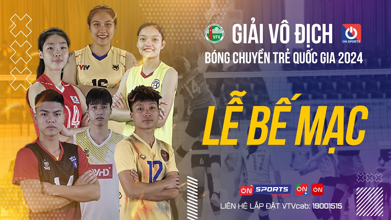 🔴Trực tiếp | Lễ bế mạc giải vô địch bóng chuyền trẻ quốc gia 2024