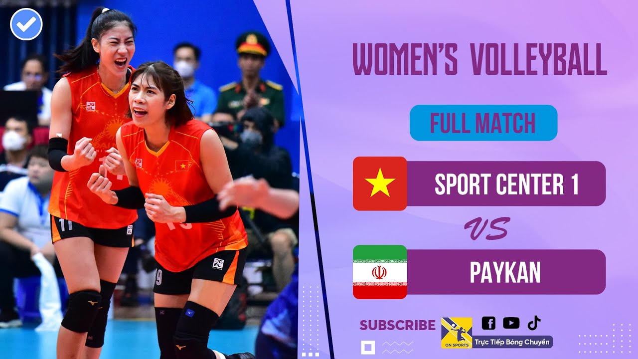 Full Match | Sport Center 1 vs Paykan | Giải bóng chuyền Vô địch các CLB nữ 2023