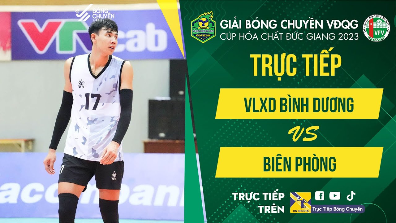 🔴Trực tiếp: VLXD BÌNH DƯƠNG vs BIÊN PHÒNG | Bảng D - Nam Giải bóng chuyền VĐQG 2023