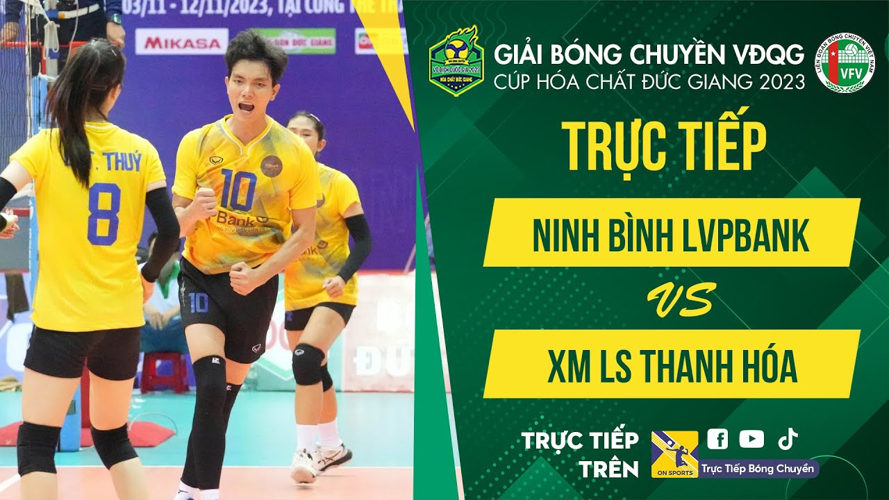 🔴Trực tiếp: NINH BÌNH LIENVIETPOSTBANK vs XM LS THANH HÓA | Tứ kết Nữ VCK giải bóng chuyền VĐQG 2023