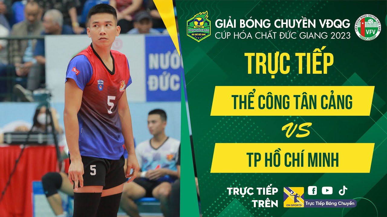 🔴Trực tiếp: THỂ CÔNG vs TP HỒ CHÍ MINH | Bảng C - Nam Giải bóng chuyền VĐQG 2023