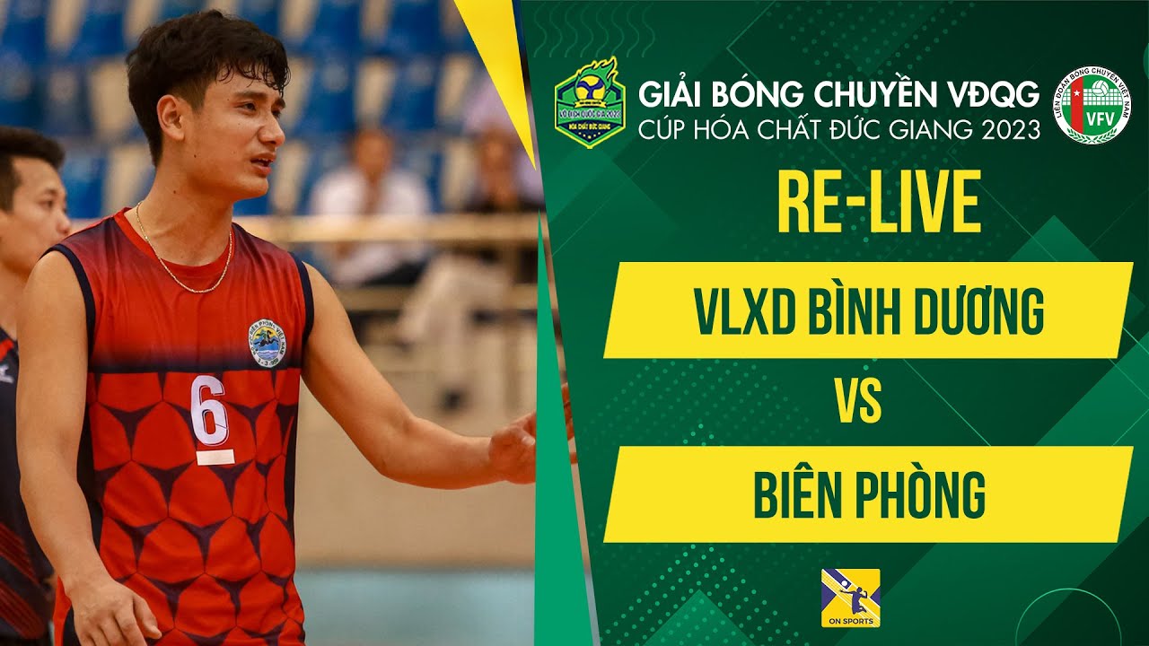 🔴Re-Live | VLXD BÌNH DƯƠNG vs BIÊN PHÒNG | Vòng 1 - Giải bóng chuyền VĐQG 2023