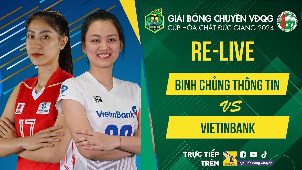 🔴FULL HD | VIETINBANK vs BINH CHỦNG THÔNG TIN | Bảng Nữ - Giải bóng chuyền VĐQG cúp HCĐG 2024