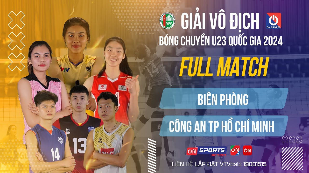 Full Match | Biên Phòng vs Công An TP Hồ Chí Minh | Giải bóng chuyền U23 quốc gia 2024