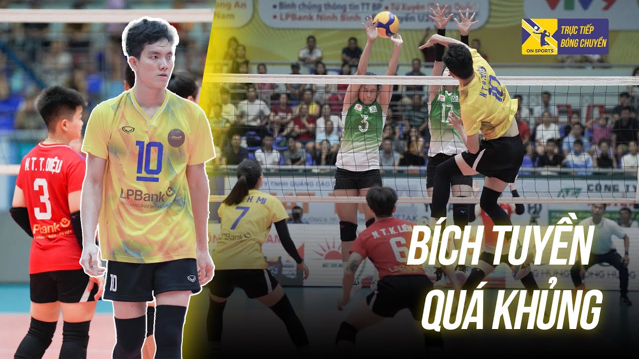 Bích Tuyền cân team quá cháy với những cú đạp uy lực | Binh ChủngThông Tin vs LPBank Ninh Bình