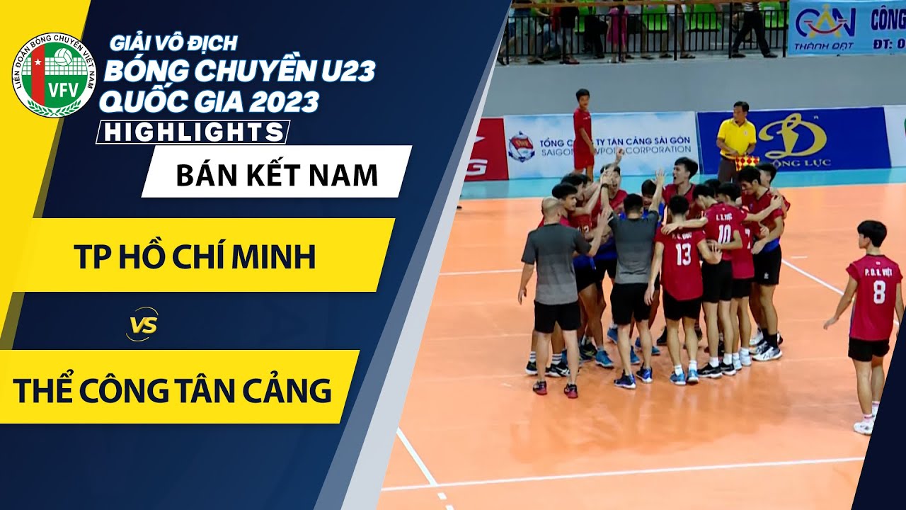 Highlights Thể Công Tân Cảng vs TP Hồ Chí Minh | Giải vô địch bóng chuyền U23 QG 2023