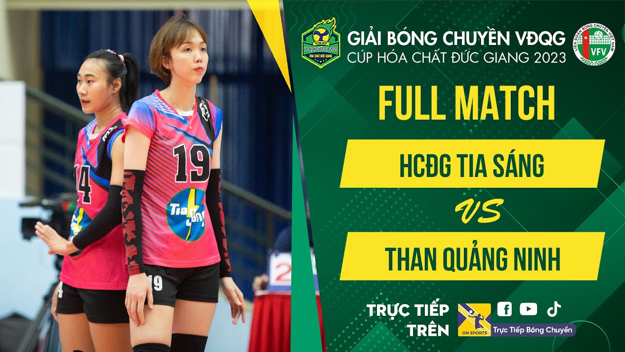 Full Match | HCĐG TIA SÁNG vs THAN QUẢNG NINH | Vòng 2 - Giải bóng chuyền VĐQG 2023