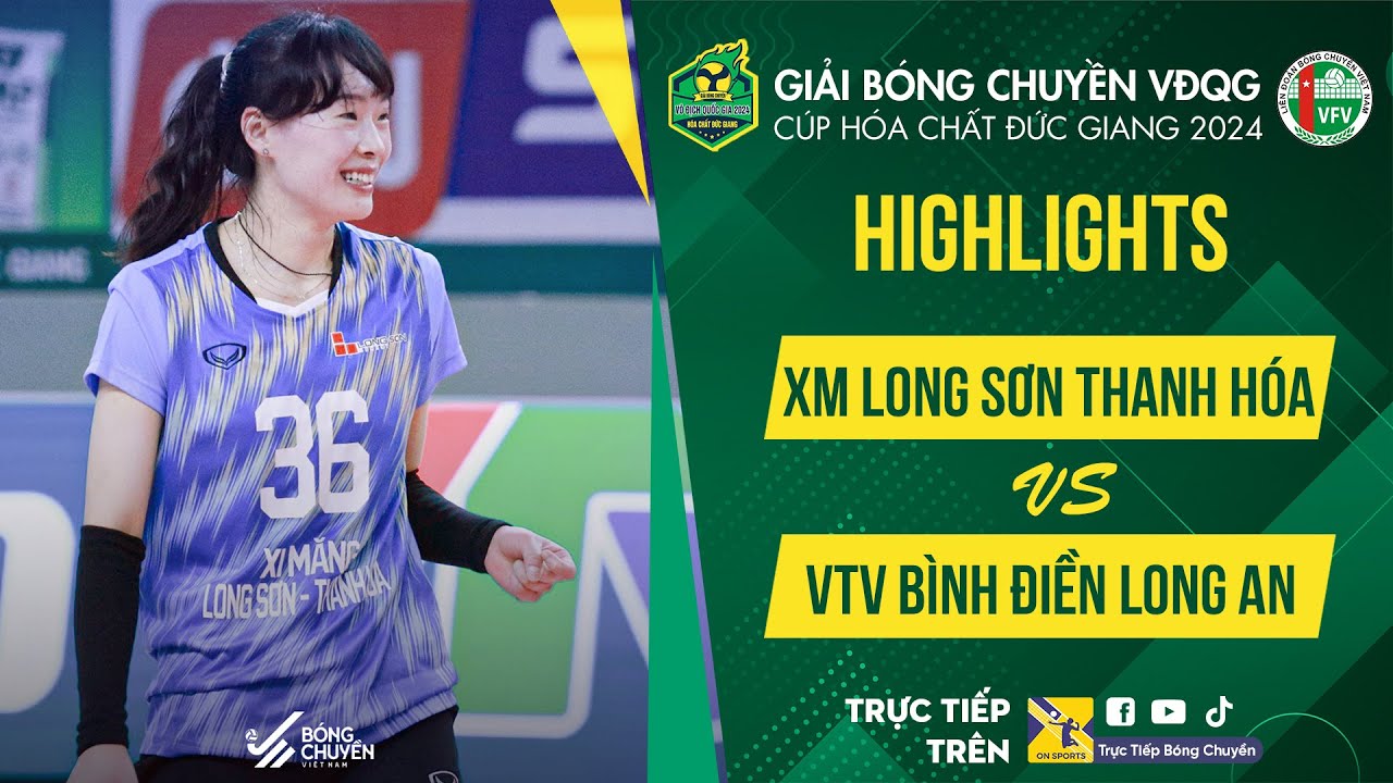 Highlights XM LS Thanh Hóa vs VTV Bình Điền Long An | Cai Xiaoqing đấu bùng nổ Thanh Hóa thăng hoa