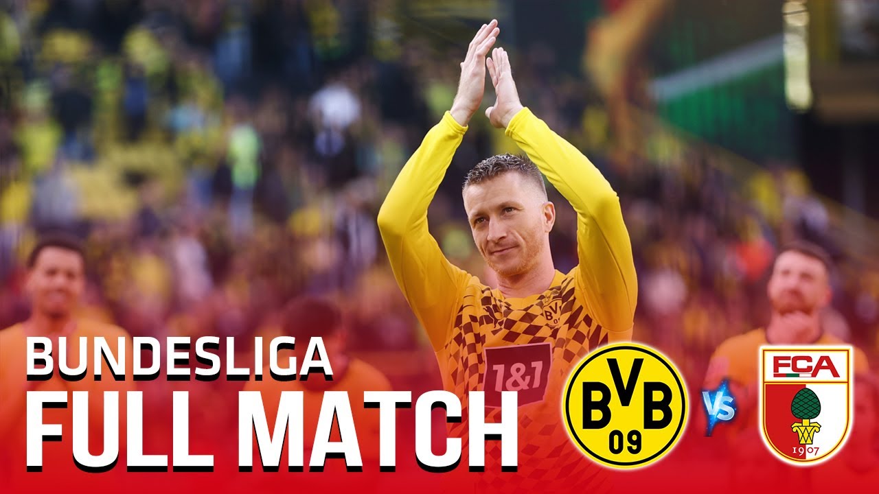 DORTMUND vs AUGSBURG: Lời chia tay ngọt ngào của Marco Reus,