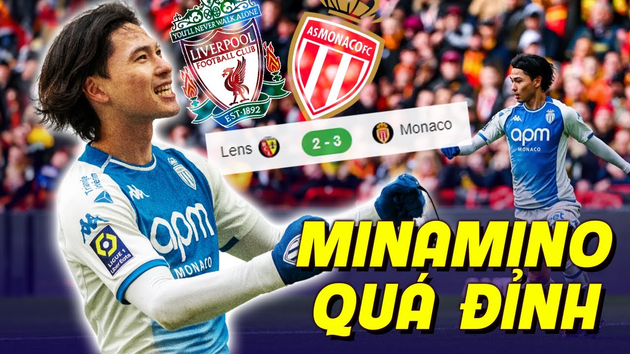 Minamino Takumi đảo "2 chân như 1" gánh Monaco nhọc nhằn vượt qua đối thủ.