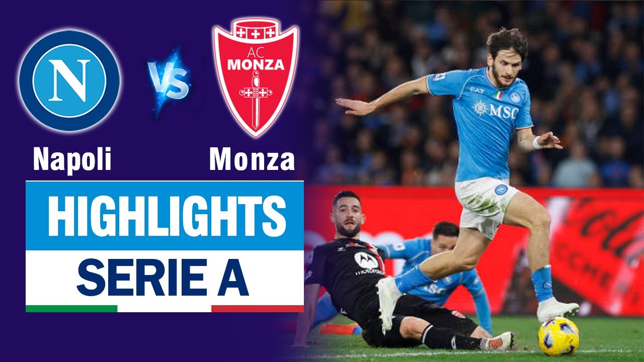 Highlights NAPOLI vs MONZA: Penalty thảm họa - 3 tấm thẻ đỏ liên hoàn phút bù giờ