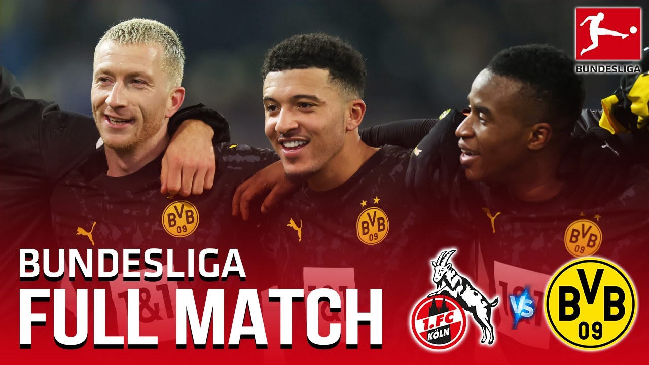 FC KOLN vs DORTMUND: Sancho khiến MU tiếc không kịp, chiến thắng 4 sao cực mãn nhãn.