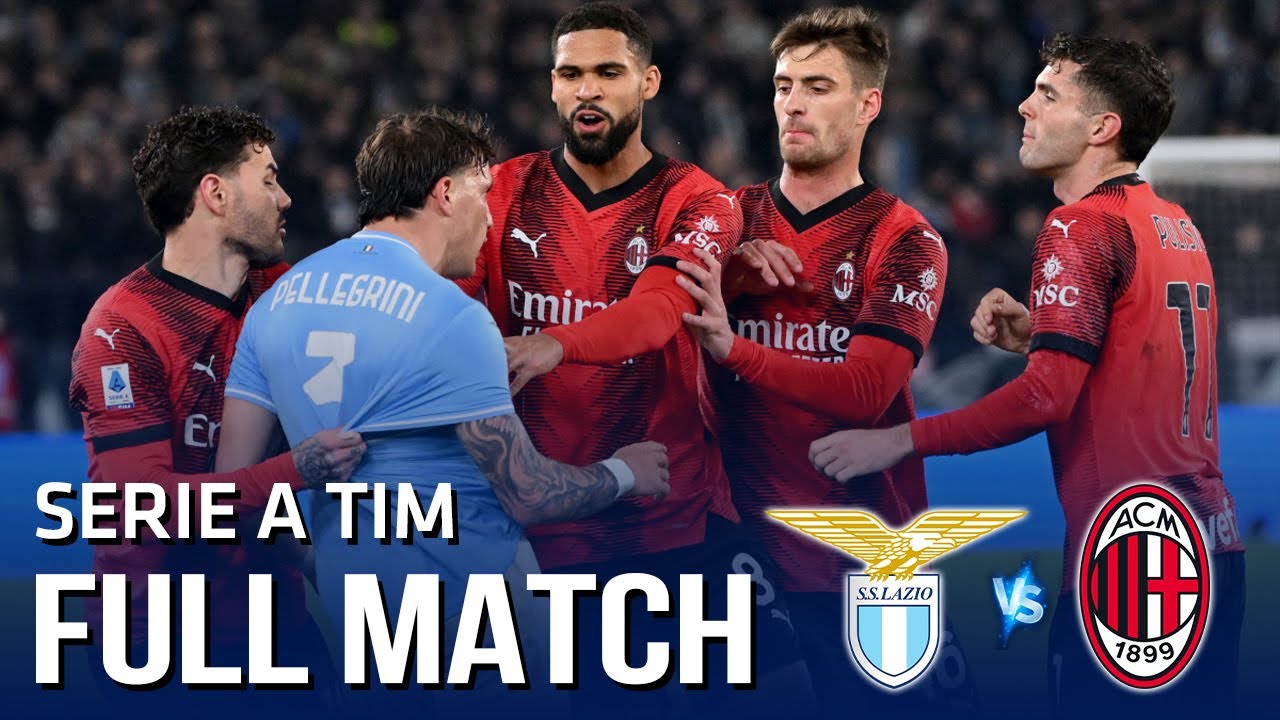 LAZIO vs AC MILAN: Mưa thẻ đỏ tại Olimpico - nghi vấn trọng tài bắt thiên vị?