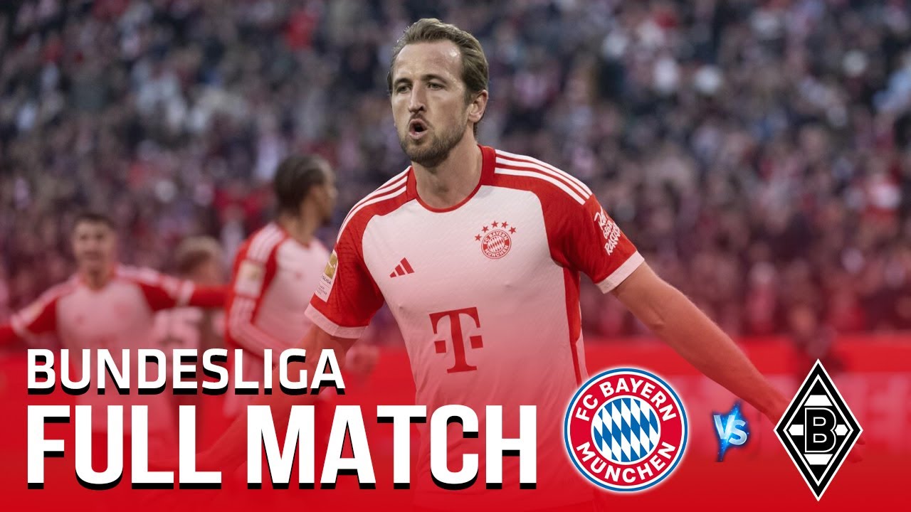 BAYERN MUNICH - GLADBACH: Siêu phẩm khó tin - Kane "còng lưng" gánh Hùm Xám ngược dòng