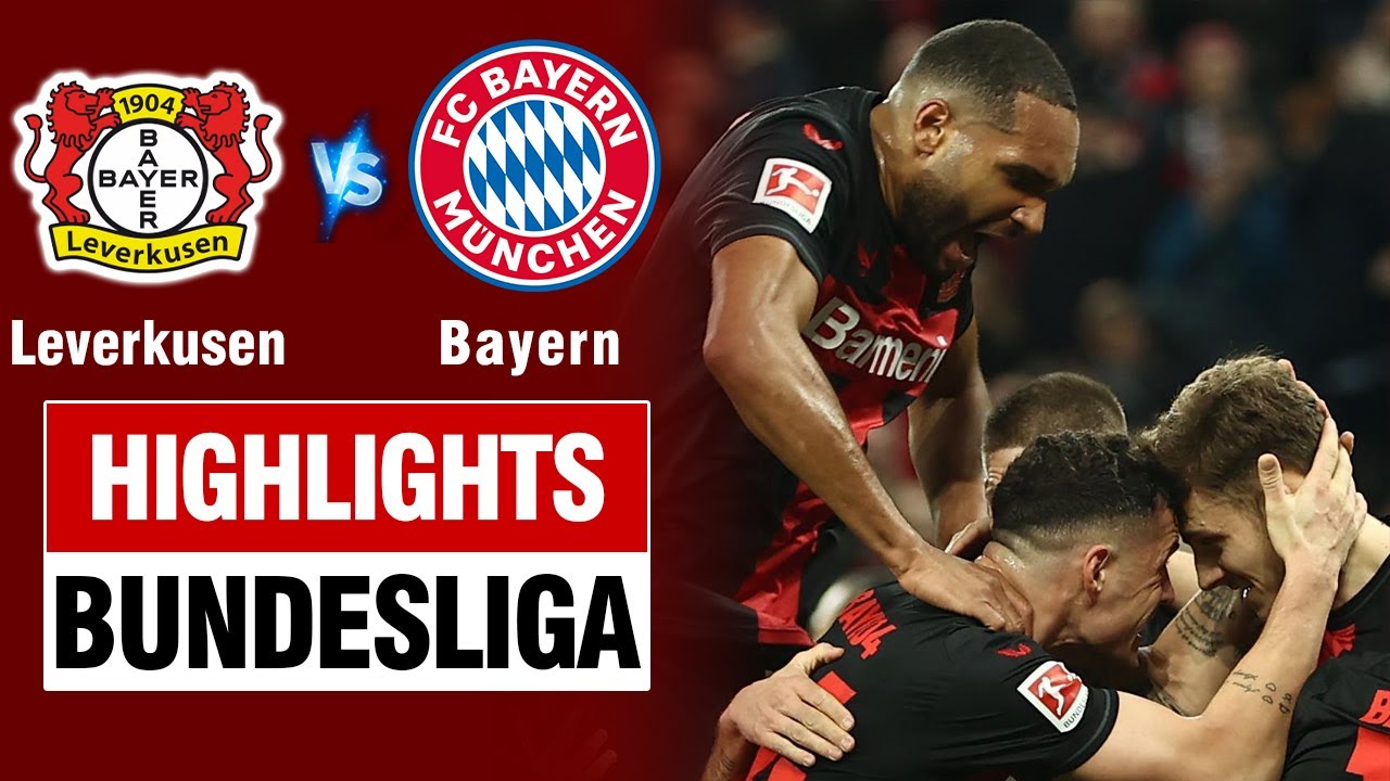 Highlights LEVERKUSEN vs BAYERN MUNICH: Màn solo ghi siêu phẩm 35 mét - Alonso "OUT TRÌNH" Tuchel.