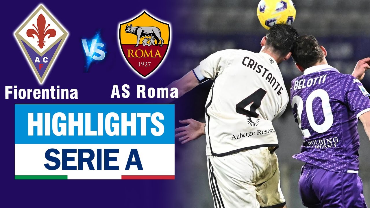 Highlights FIORENTINA vs AS ROMA: Siêu kịch tính phút cuối - hỏng pen và màn ngược dòng đầy cảm xúc.