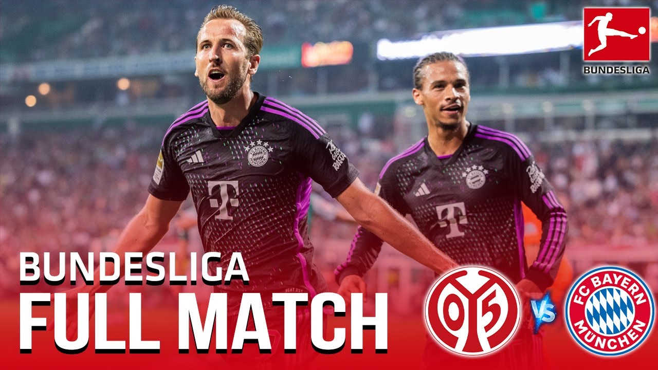 MAINZ 05 vs BAYERN MUNICH: Bữa tiệc tấn công, Harry Kane + Sane tỏa sáng rực rỡ