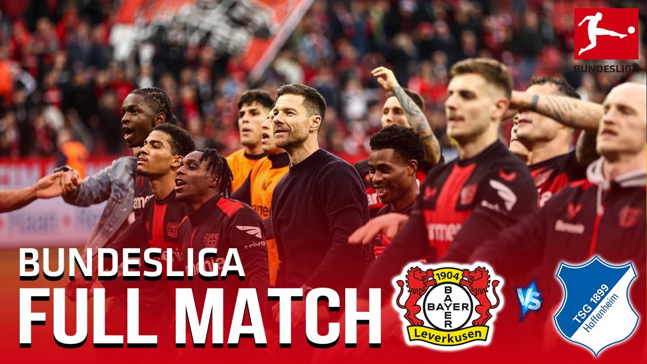 LEVERKUSEN vs HOFFENHEIM: Alonso chính thức vô địch Bundesliga sớm 7 vòng đấu