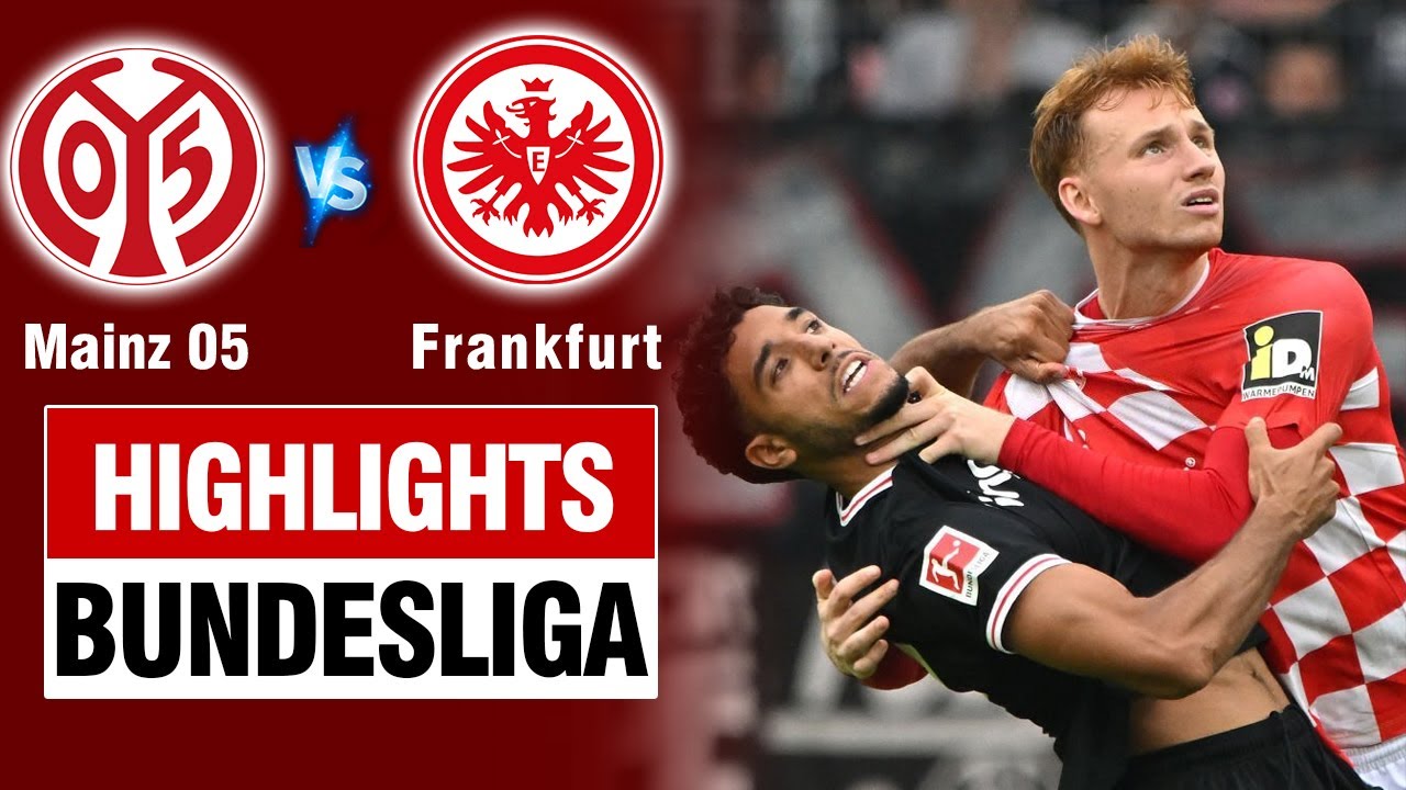 Highlights MAINZ 05 vs FRANKFURT: Cầm vàng lại để vàng rơi, thẻ đỏ cực kỳ thô bạo.