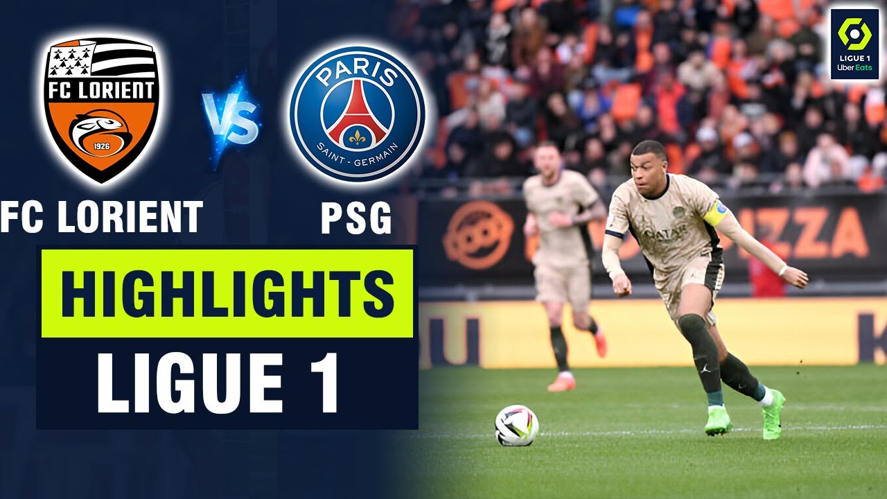 Highlights LORIENT vs PSG: Mbappe toả sáng rực rỡ trong ngày PSG lên ngôi vô địch LIGUE 1