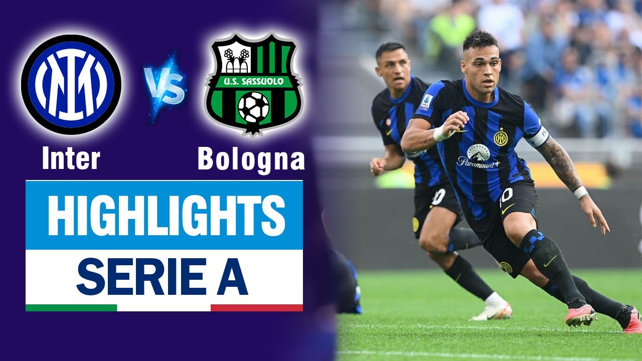 Highlights Inter Milan vs Bologna: Sai lầm phòng ngự đánh rơi chiến thắng, trận hòa thực sự khó hiểu