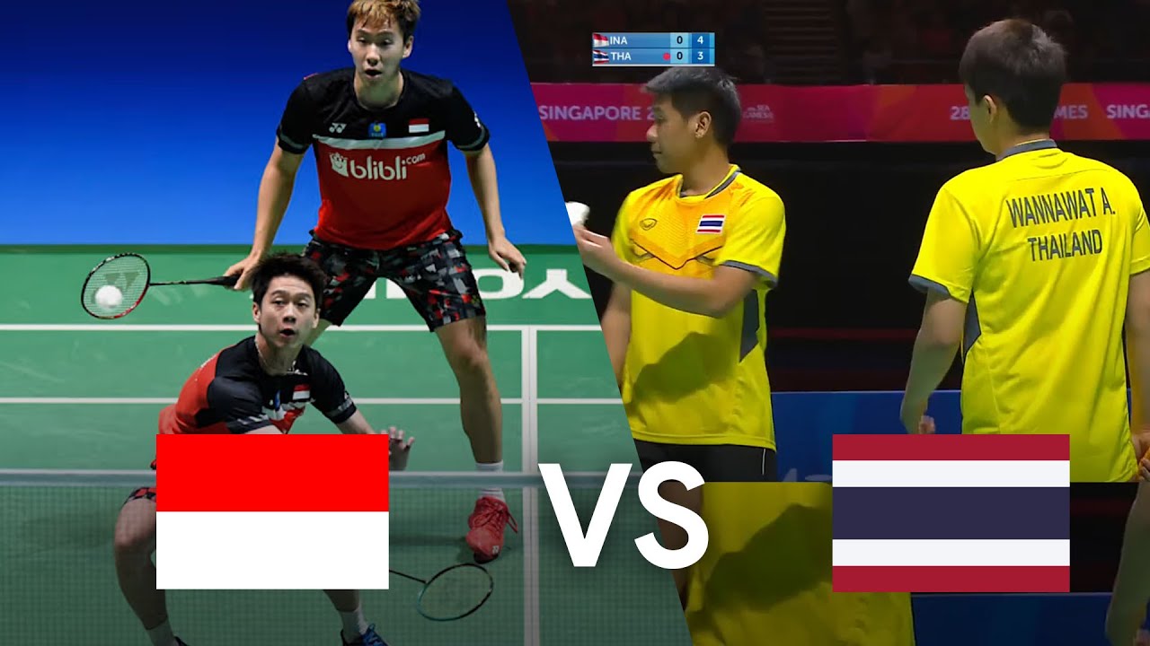 Vilailak / Ampunsuwan (THA) vs Gideon / Sukamuljo (INA) Final Badminton