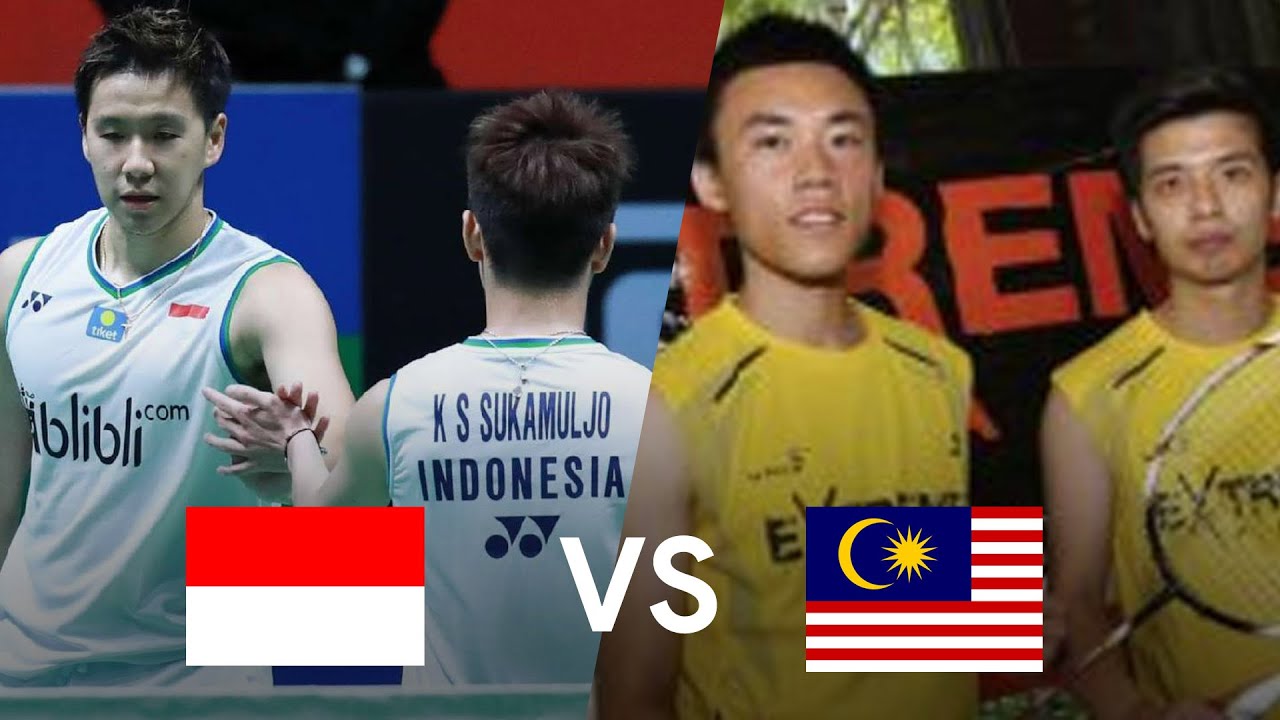 Marcus Gideon / Kevin Sukamuljo (INA) vs Mak Hee Chun / Teo Kok Siang (MAS) | Badminton