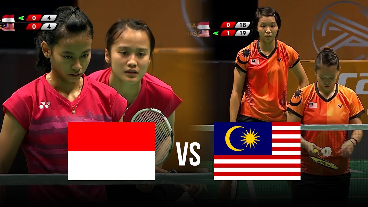 Dinar D. AYUSTINE - Hanna RAMADINI (INA) vs CHOW M. Kuan - LEE Meng Yean (MAS) |Badminton Best Match