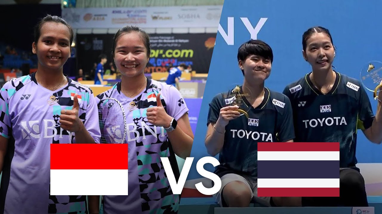 Puspitasari / Rachel Rose (INA)  vs Kanlaha / Muenwong (THA)|  Badminton