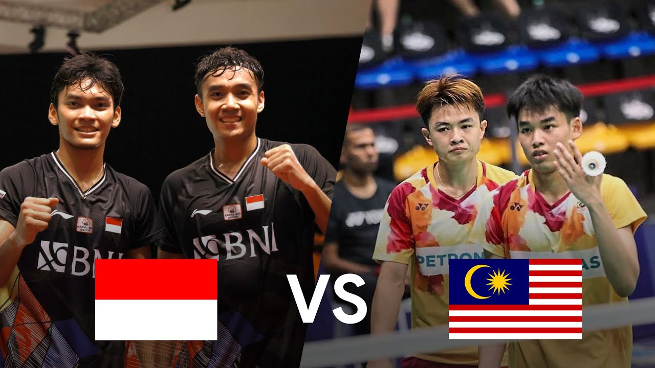 Muhammad Shohibul Fikri / Bagas Maulana (INA) vs Beh Chun Meng / Goh Boon Zhe (MAS) | Badminton