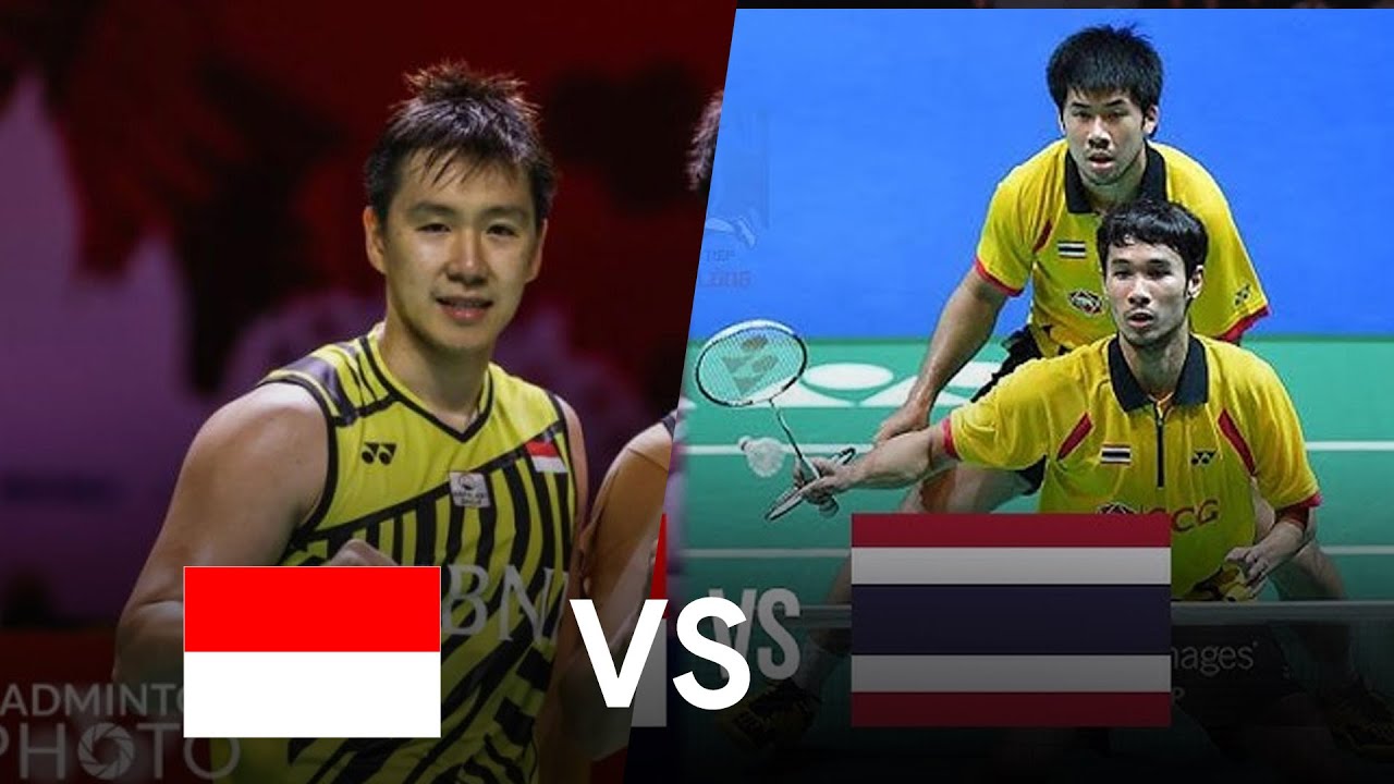 Vilailak / Ampunsuwan (THA) vs Gideon / Sukamuljo (INA) | Badminton