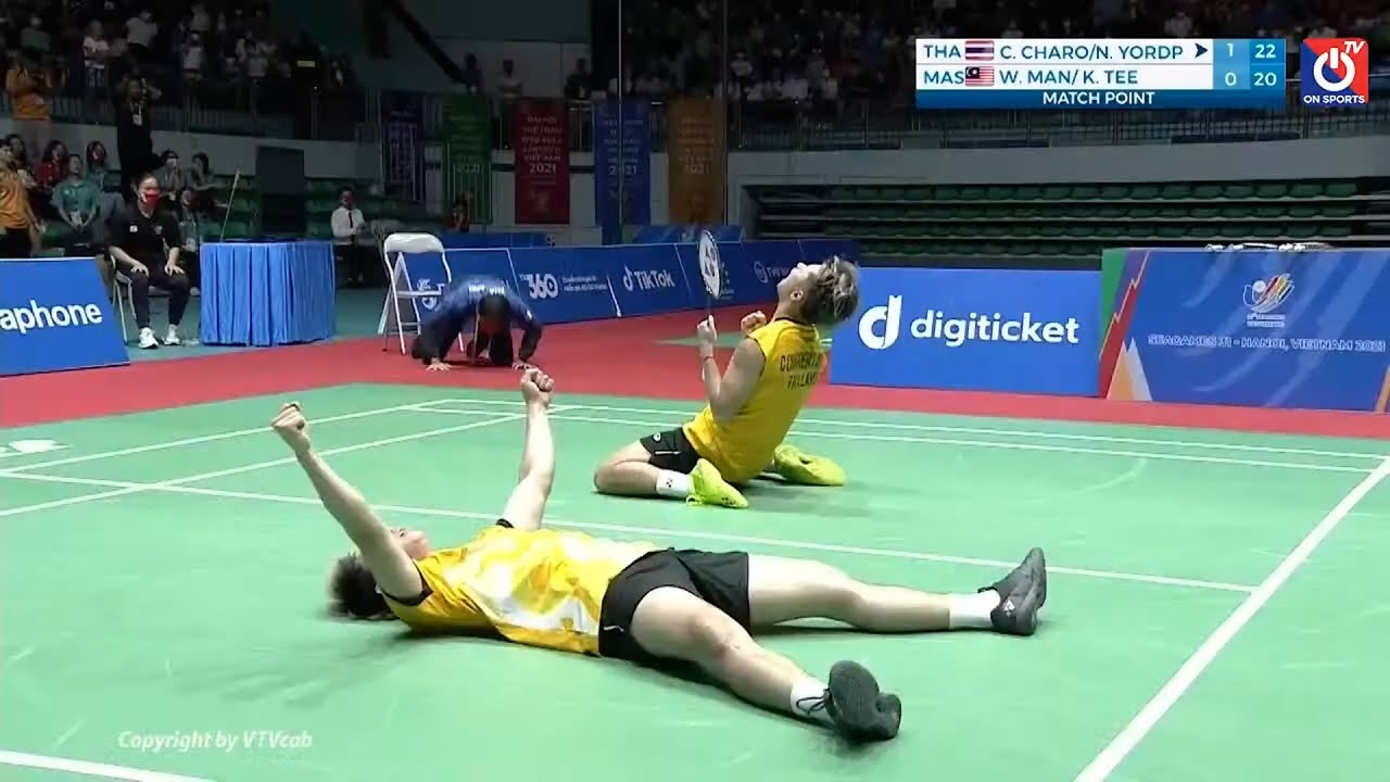 🔴C. Charo/N. Yordp vs W. Man/K. Tee | Badminton Southeast Asia