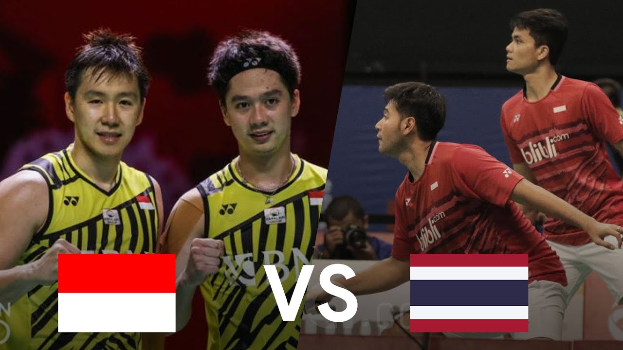 Karandasuwardi / Pratama (THA) vs Gideon/ Sukamuljo (INA) | Badminton