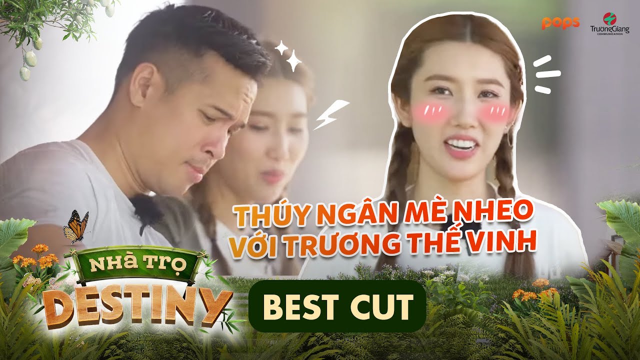 Thúy Ngân nũng nịu thấy cưng khi được Trương Thế Vinh nấu ăn cho | Nhà Trọ Destiny