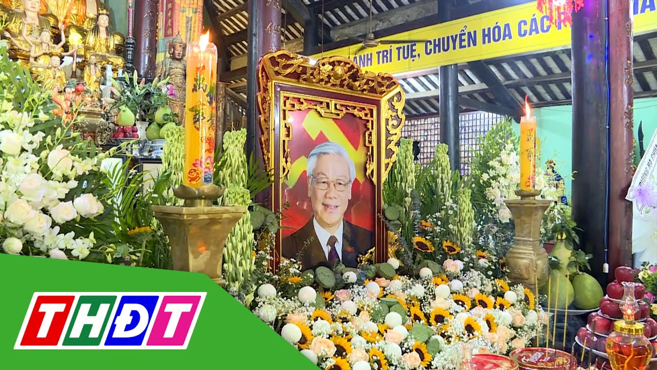 Đồng Tháp: Tưởng niệm Tổng Bí thư Nguyễn Phú Trọng | THDT