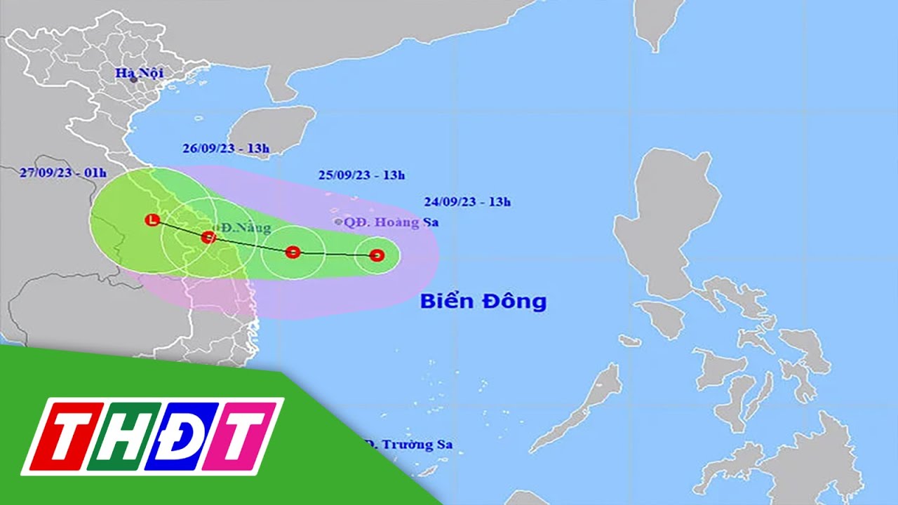 Áp thấp nhiệt đới hình thành trên Biển Đông | THDT