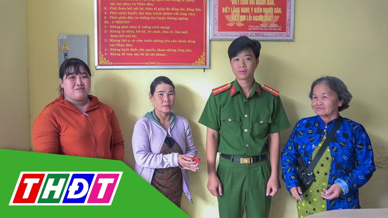 TP. Sa Đéc: Nhặt được 8 chỉ vàng, người phụ nữ bán vé số mang trả lại | THDT