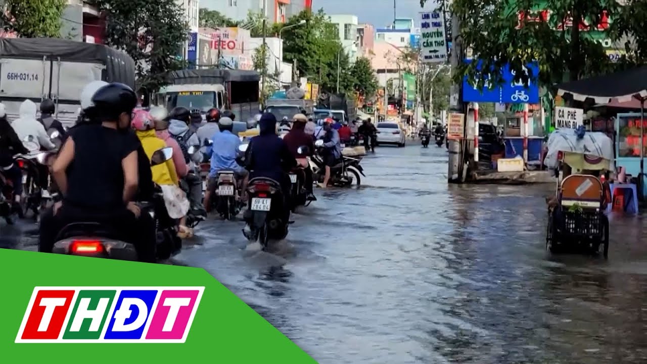 Miền Tây cảnh báo ngập lụt do mưa lũ kết hợp triều cường | THDT