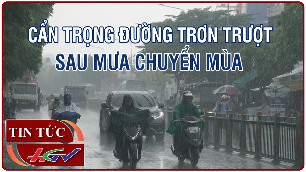 Sau mưa chuyển mùa, cẩn trọng đường trơn trượt | Truyền hình Hậu Giang