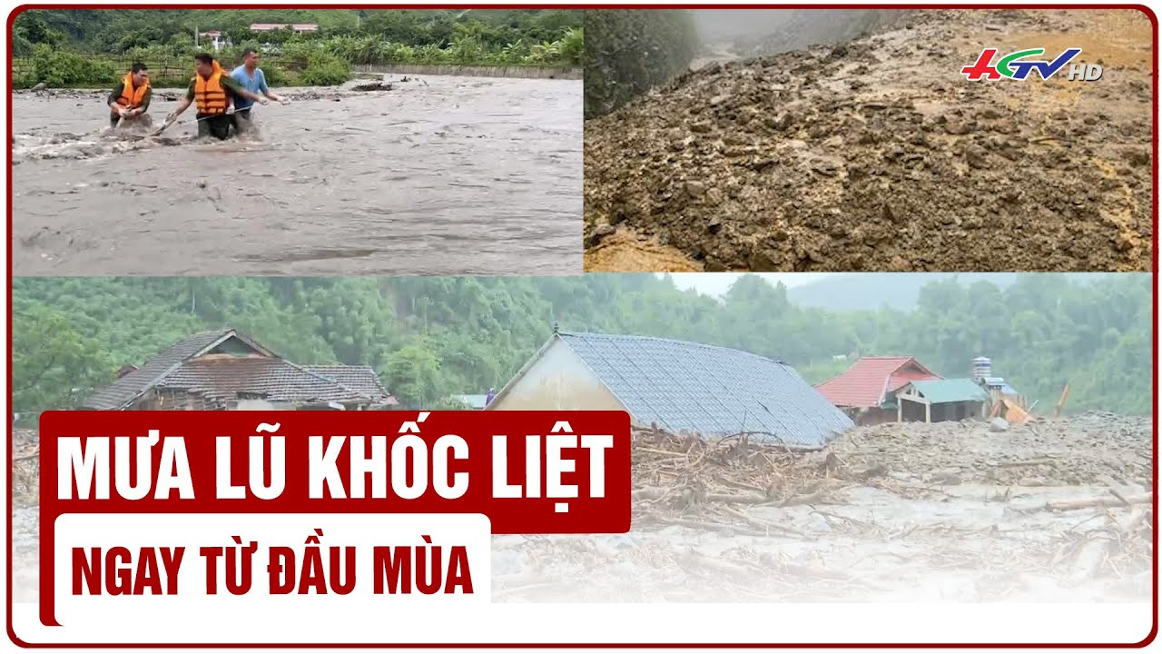 Mưa lũ khốc liệt ngay từ đầu mùa | Truyền hình Hậu Giang